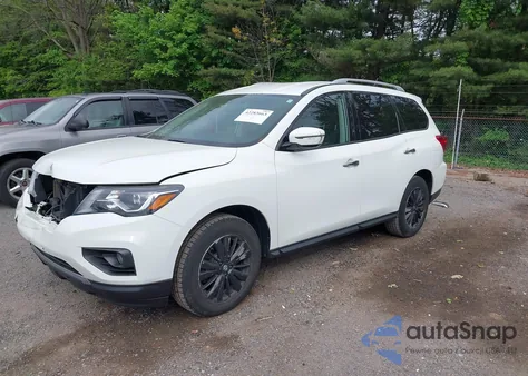 2017 Nissan Pathfinder Sv from USA, damaged, VIN 5N1DR2MN6HC665287